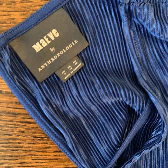 Blue shiny jumpsuit - Picture 3 of 4